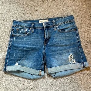 Gap Distressed Denim Shorts